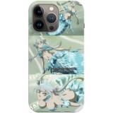 Husa compatibila cu Apple iPhone 14 Plus model Noelle Black Clover, Silicon, TPU, Viceversa, Transparent, Carcasa