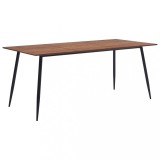 Cumpara ieftin Masă de bucătărie, maro, 200x100x75 cm, MDF