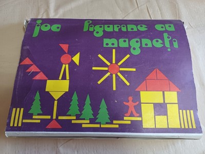 JOC VECHI ROM&amp;Acirc;NESC*FIGURINE CU MAGNEȚI* STAS 1975*COMPLET foto