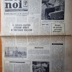 ziarul zori noi 4 mai 1983 - ziar al consiliului judetean suceava