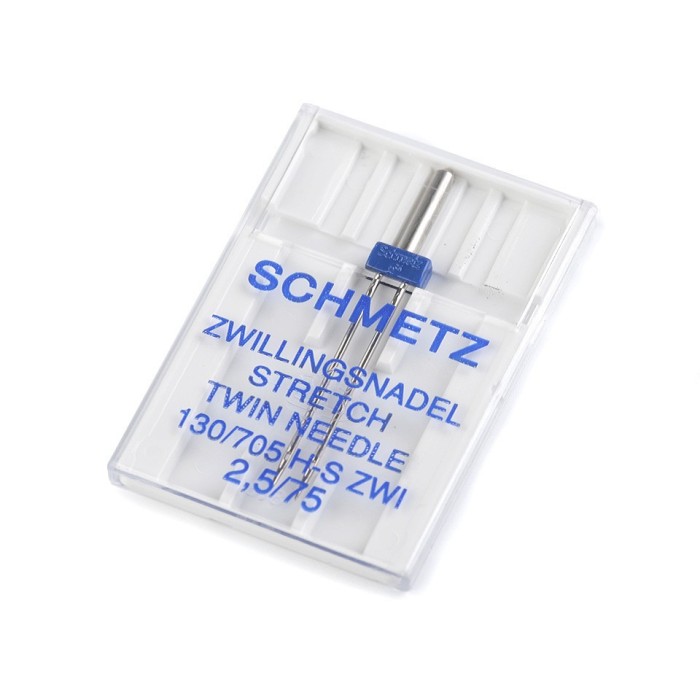 Ac dublu masina cusut casnica, pentru materiale elastice Stretch Schmetz 2.5/75