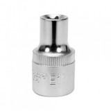 Cheie tubulara E11 cu profil torx, Yato YT-05221, prindere patrat 1/2&quot;, Cr-V