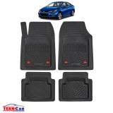 Covorase Auto TeamCar&reg; Tip Tavita Compatibile Chevrolet Cruze J400 (2016&ndash;2023) Negru Material Rezistent, Cauciuc