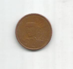 (No1) moneda- 2 eurocenti 2006 foto