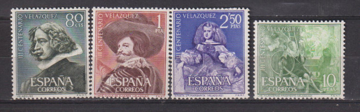 SPANIA 1961 PERSONALITATI MI. 1235-1238 MNH