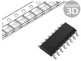 IC digital 8bit clichet CMOS 2&divide;6VDC SMD SOIC16 AC tub