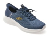 Cumpara ieftin Pantofi sport SKECHERS bleumarin, SKECH-LITE PRO, din material textil