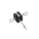 Izolator cu ancorare dubla 5.9 mm, 93x82 mm, pentru gard electric