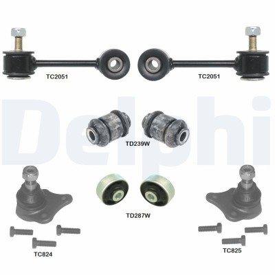 DELPHI TC1970KIT Set reparatie, bara stabilizatoare foto