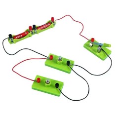 Kit Educativ Circuit Electric, experimente cu Becuri pentru Invatarea Electricitatii
