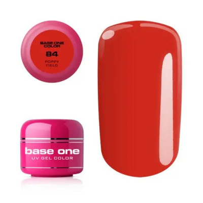 Gel UV Silcare Base One Color - Poppy Field 84, 5g foto