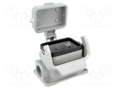 Carcasă conector HARTING Han B IP65 dimensiune 6B cu clichet foto