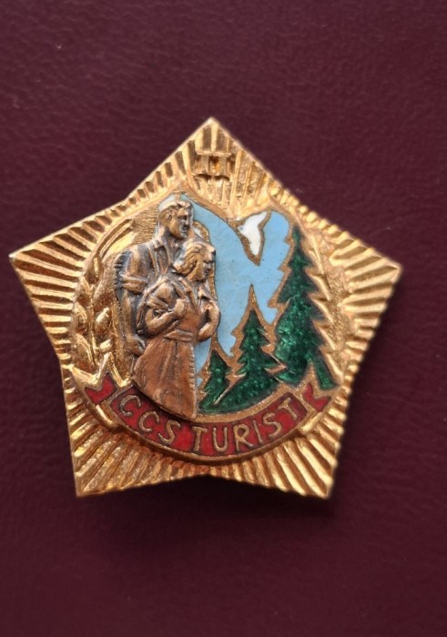 Insigna CCS Turist 1950