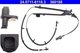 Senzor turatie roata Ford Fiesta, Fiesta V, Fusion; Mazda 2 Motor 1.0, 1.2, 1.25, 1.25 16V, 1.3, 1.3 Rocam, 1.4, 1.4 16V, 1.4 CD, 1.4 LPG, 1.4 TDCi,