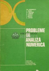 Probleme de analiza numerica - 1978 - Gheorghe Marinescu (U38)