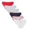 Set 6 chiloti pentru femei Amazon Essentials, multicolor, L - OUTLET