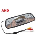 Display auto AHD de 5" pe oglinda retrovizoare