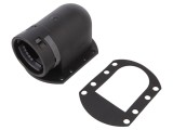 Conectori &icirc;n unghi 90&deg; poliamidă 6 PMAFIX VOD IP66