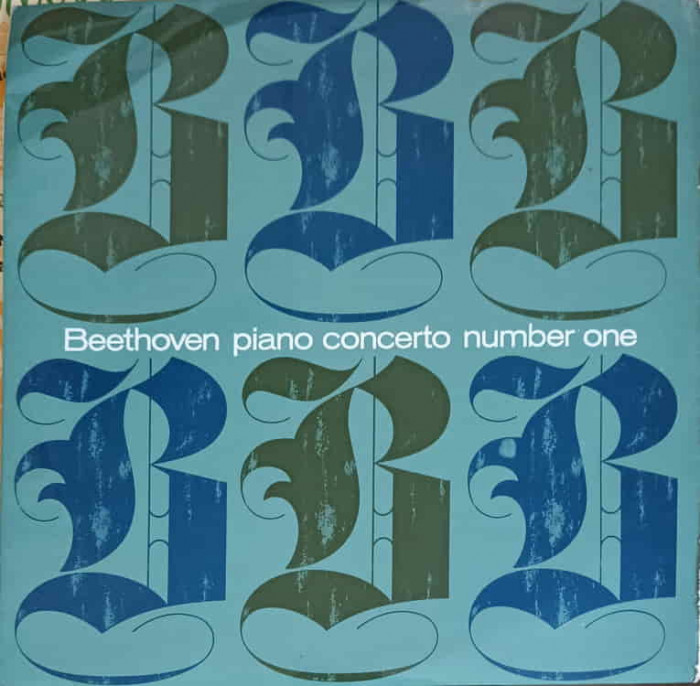 Disc vinil, LP. Beethoven Piano Concerto Number One-Paul Badura-Skoda With Vienna State Opera Orchestra Conducte