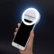 Mini lampa circulara Ring Light led cu clips, 4 moduri și USB
