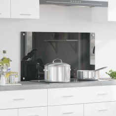 vidaXL Spate de bucătărie Gri &icirc;nchis 90 x 50 x 0,6 cm 42001245