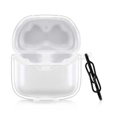 Husa Casti Kwmobile pentru JBL Tune Flex, Transparent, Silicon, KWM000025DO001C foto