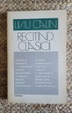 Liviu Calin - Recitind clasicii