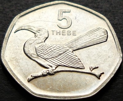 Moneda exotica 5 THEBE - BOTSWANA, anul 2013 * cod 193 foto