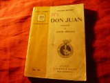 Prosper Merimee - Don Juan - Ed.1912 -Bibl. Lumina 14 ,trad.S.Nadejde , 128 pag