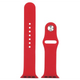 Curea din silicon pentru Apple Watch roșu 1 2 3 4 5 6 7 8 9 SE 38, 40, 41 mm