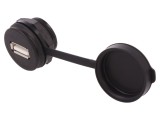 Soclu USB A pentru montare pe panou IP67
