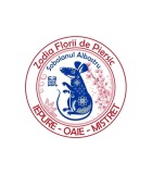 Cumpara ieftin Abtibild sticker cu Sobolan albastru si Floare de Piersic &amp;#8211; mic