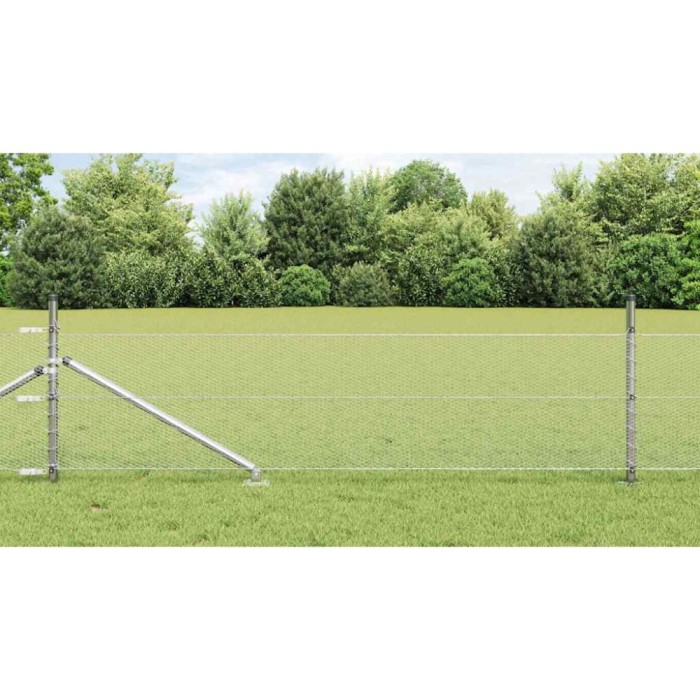 Gard hexagonal 0.4x10 m din oțel galvanizat