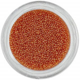 Perle decorative - 0,5mm portocalii