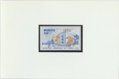 MONACO 1992 EXPOZITIA UNIVERSALA DE LA SEVILLA -serie 1 timbru in carnet MNH**