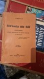 I. Xenofon - Filarmonica de la 1833. Centenarul primei reprezentatii de teatru national in Bucuresti (cu dedicatie de la autor)
