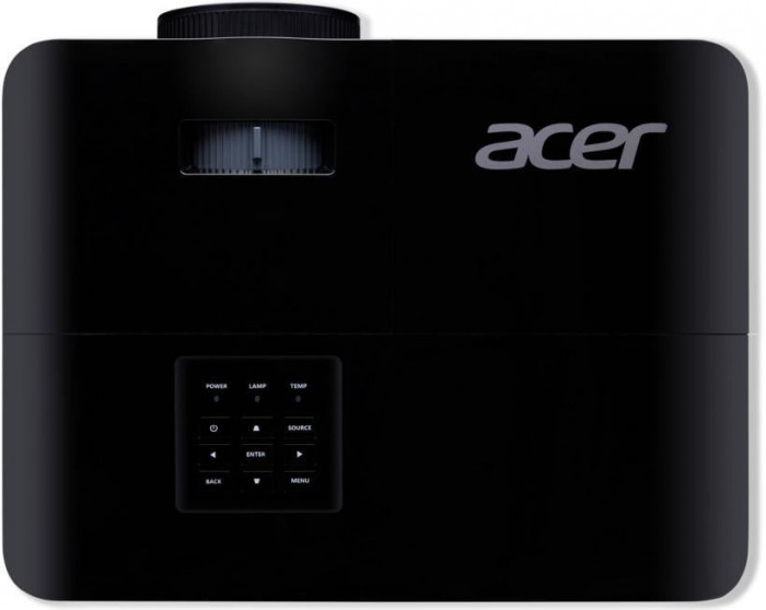 Proiector Acer X1228i, DLP 3D ready, XGA 1024* 768, up to WUXGA 1920* 1200, 4500 lumeni, 4:3/ 16:9, 20.000:1, zoom 1.1, dimensiune maxima imagine 300&quot;