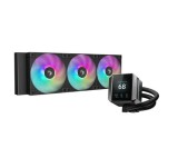 Cooler CPU Deepcool MYSTIQUE 360, 600 - 2400 rpm, ARGB (Negru)