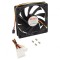 Ventilator DC Axial 12V 120x120x25mm Negru
