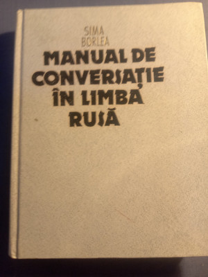 Manual de conversație in limba rusa,sima borlea foto