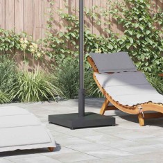vidaXL Baze pentru umbrele de exterior Gri &icirc;nchis 45 x 45 x 31.5 cm