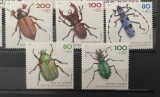 PC285 - Germania 1993 Fauna/ Insecte, serie MNH, 5v
