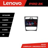 Navigatie Android Mercedes C W203 2000-2004 Lenovo 2K QLED 8+256GB