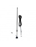 Antena Cb Pni S60 Cu Fluture, Lungime 59 Cm, Cu Montura, Cablu Si Mufa Pl259, Fibra De Sticla