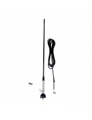 Antena Cb Pni S60 Cu Fluture, Lungime 59 Cm, Cu Montura, Cablu Si Mufa Pl259, Fibra De Sticla