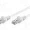 Cablu patch cord, Cat 5e, lungime 2m, F/UTP, Goobay - 93494