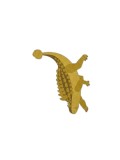 Felicitare cu dinozaur Ankylosaurus auriu