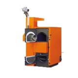 Cazan Peleti Mix Lemn-Pelet cu trecere manuala Aspiro Duotech