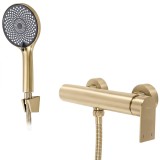 Baterie de duș Rea Hunter Brushed Gold