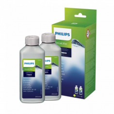 Decalcificator Philips CA6700/22, pentru espressoare Philips Saeco, 2 x 250 ml foto